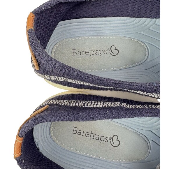 Bare Traps Yadier Navy Blue Slip On Comfort Sneakers Shoes Casual Textile 8 - Picture 6 of 13